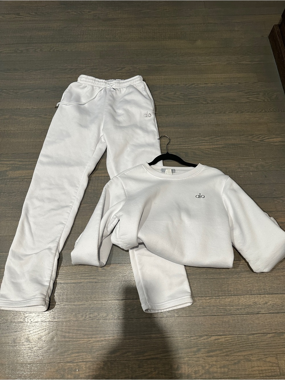 Yoga White Sweatpants - Jogger Bottoms